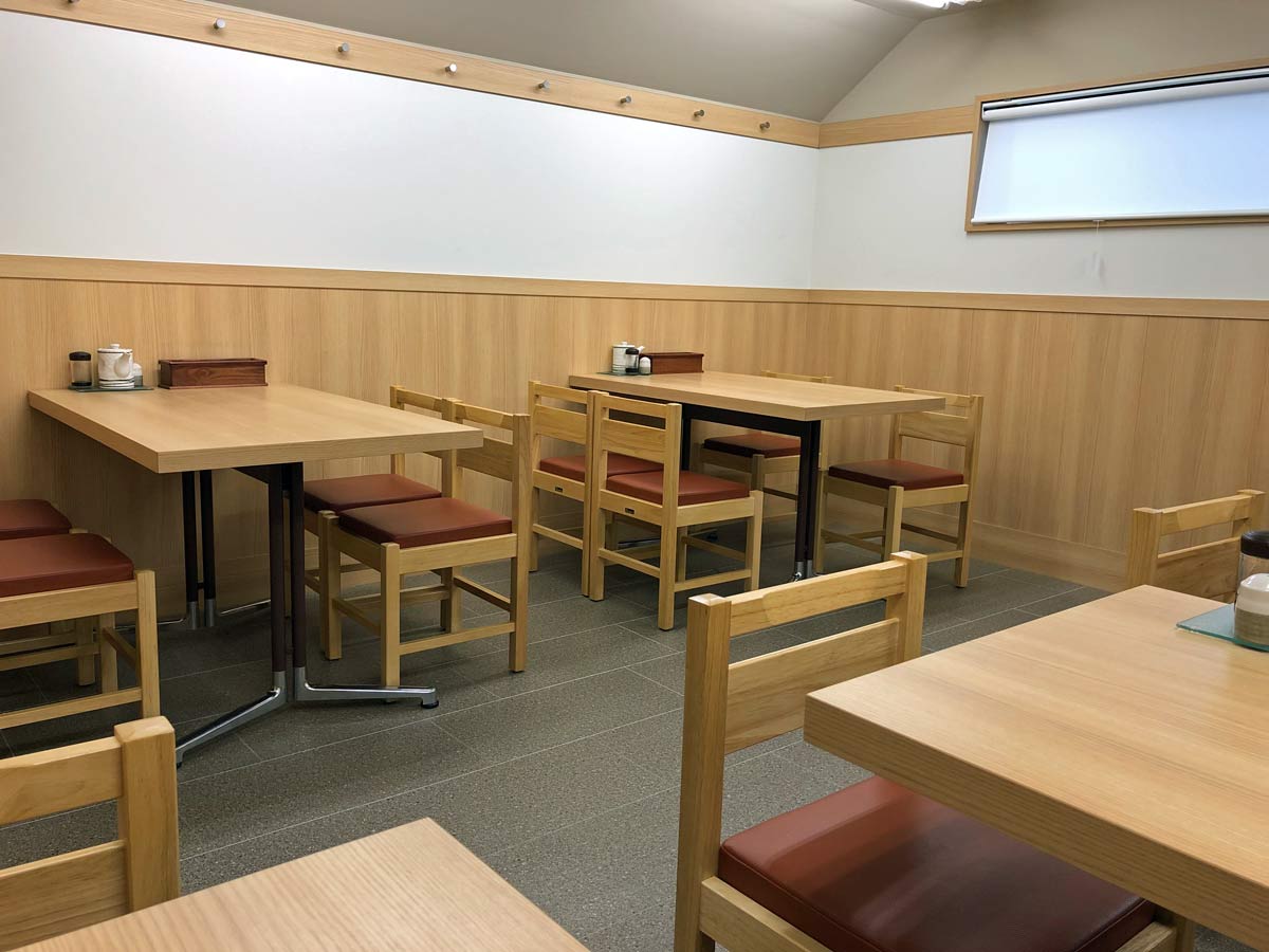 2階テーブル席