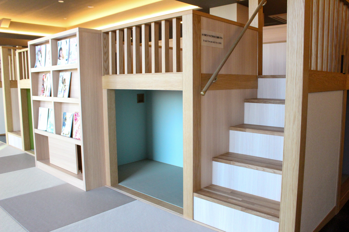 ここで“虫のように”集中して読書できます