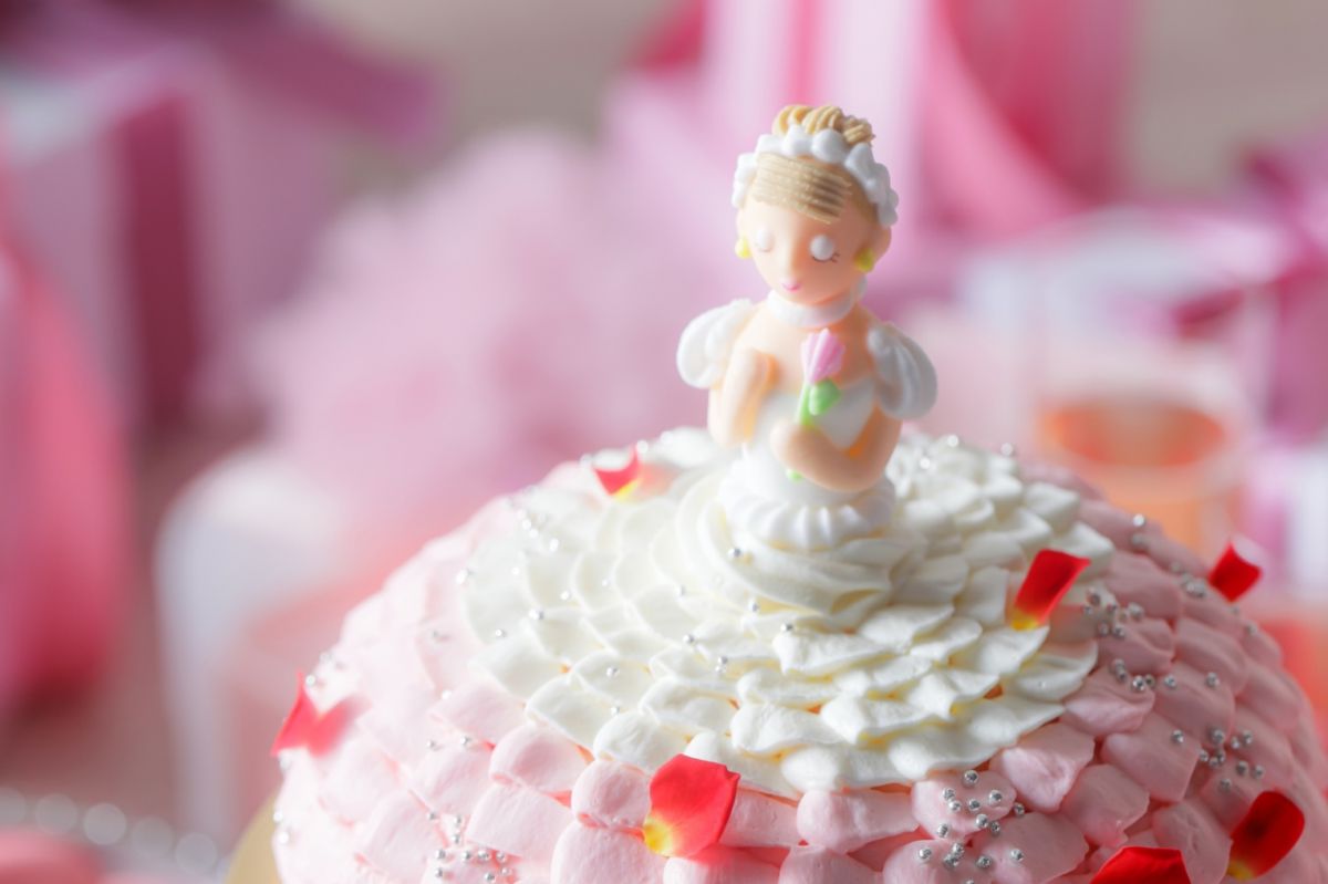 プリンセスクリスマスショートケーキ