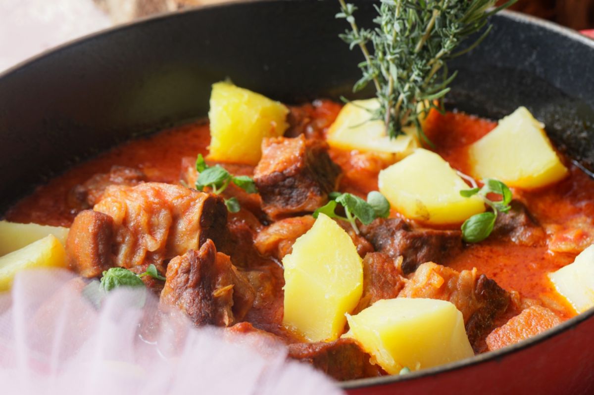 グラーシュ（オーストリア風牛肉煮込み）