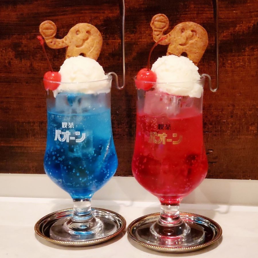 「クリームソーダ クッキー付660円（税別）」