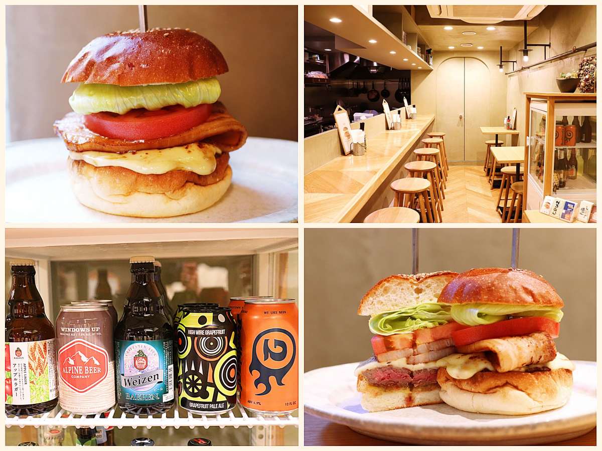 旨味がじゅわ～っ！1人で食べに行きたい大人気の極厚ハンバーガー