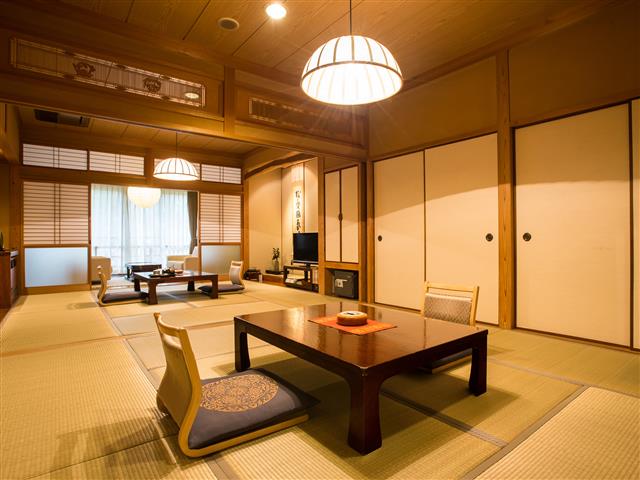 ゆっくり宿泊したい新館弘法亭客室一例