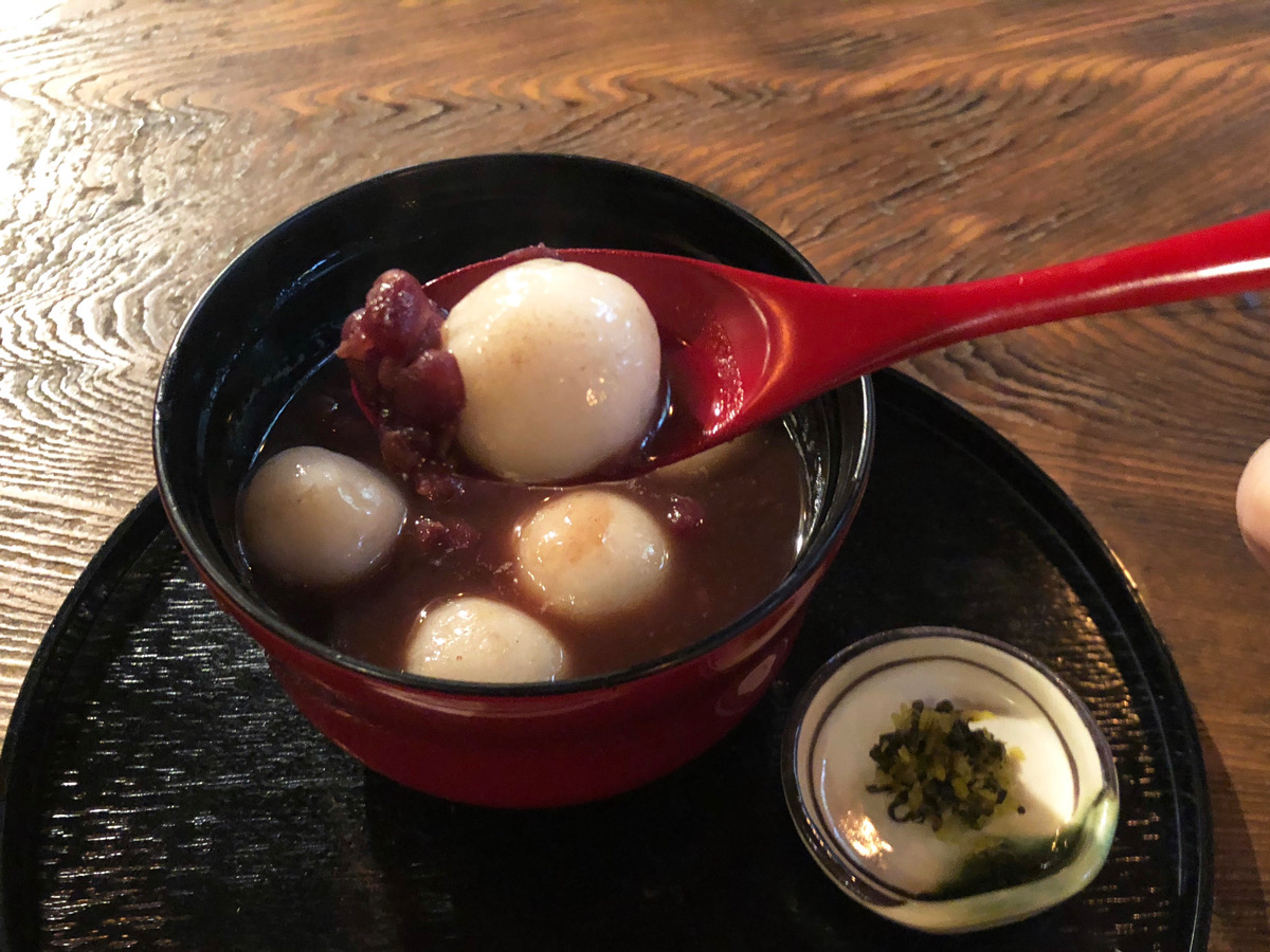 田舎汁粉 715円（税込）