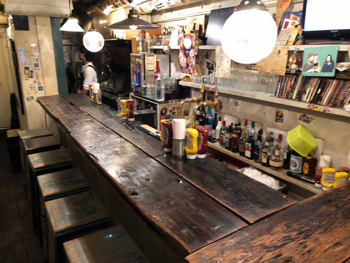 アメリカ西海岸のような店内