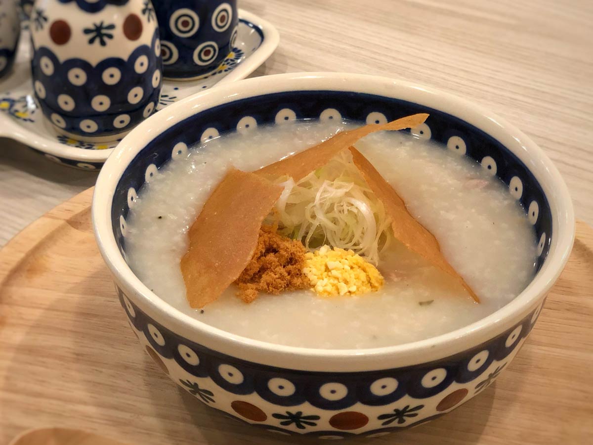 豚肉とダブル卵