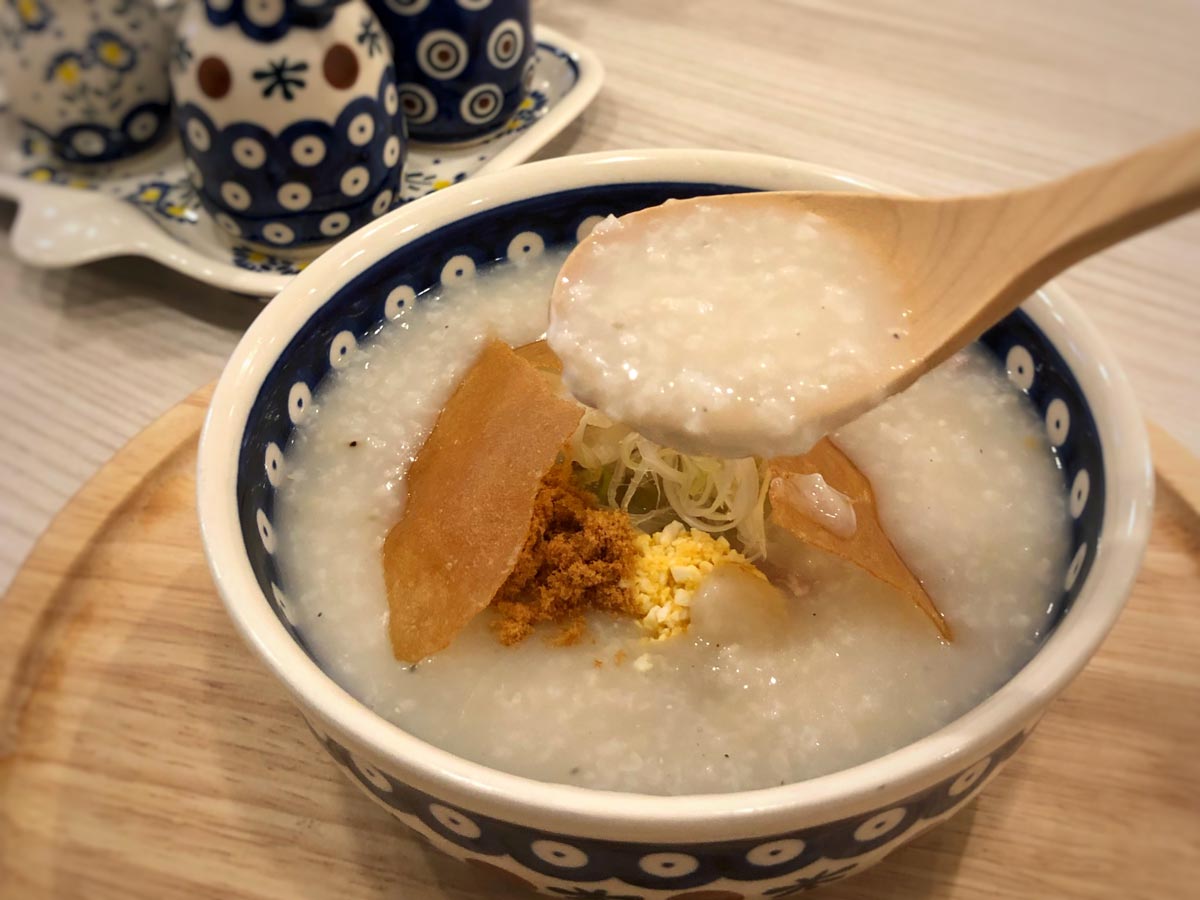 豚肉とダブル卵