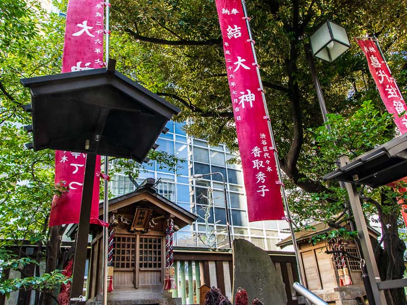 小さくかわいい社ですがご利益は絶大