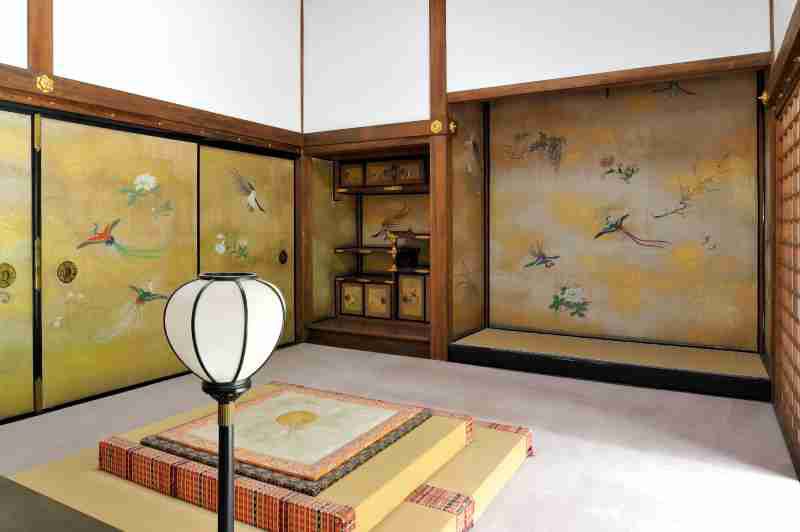 泉涌寺 御座所 玉座の間