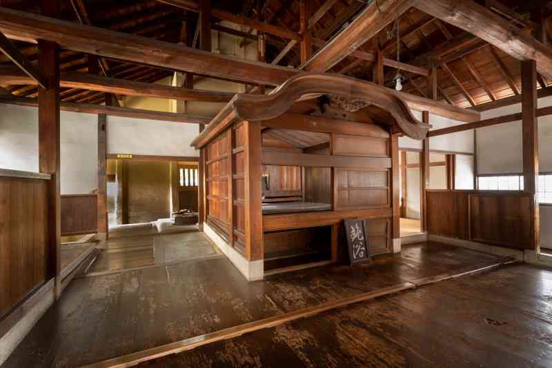 妙心寺 浴室「明智風呂」内部