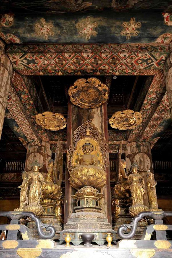 東寺 五重塔 内部