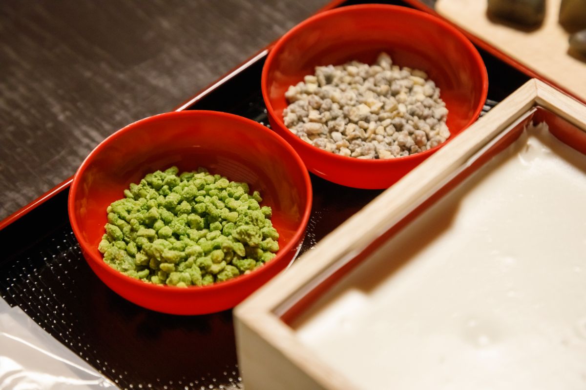 アーモンドダイスの小石