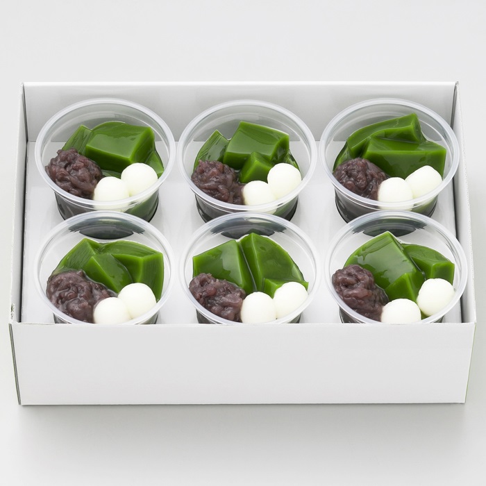 生茶ゼリイ詰合せ[抹茶] 6個入り 2560円（税込）／中村藤𠮷本店