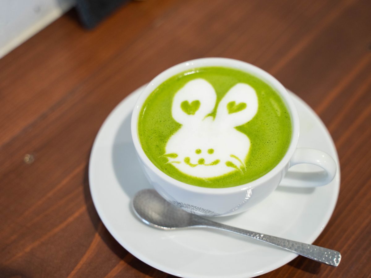 抹茶ラテ（HOT／ICE）450円（税別）