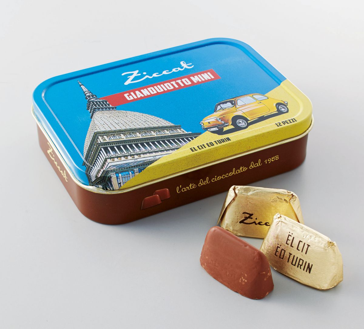 「ジカット」ミニジャンドゥイオッティBOX１缶　2600円