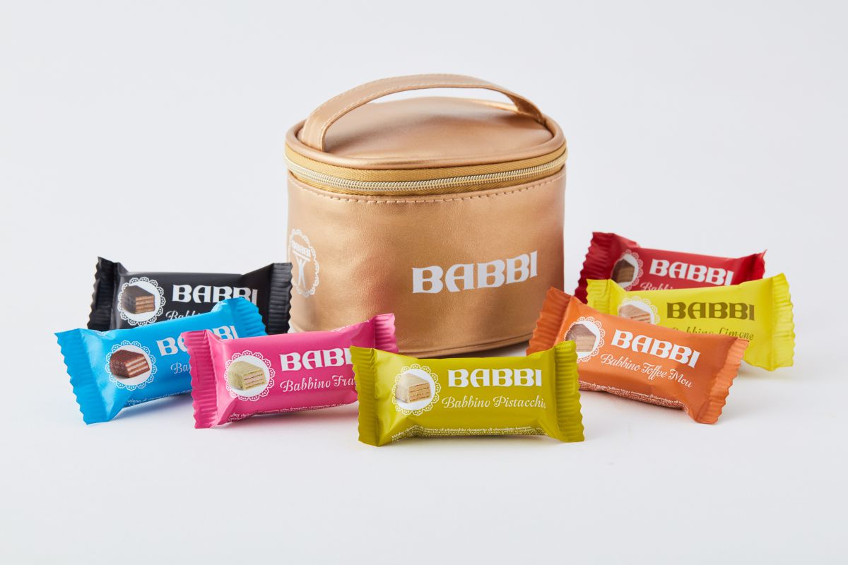 バッビーノアソート（ピスタチオ・ヘーゼルナッツ・レモン・チョコレート・ストロベリー・ココナッツ・キャラメルの7フレーバー入り）2160円