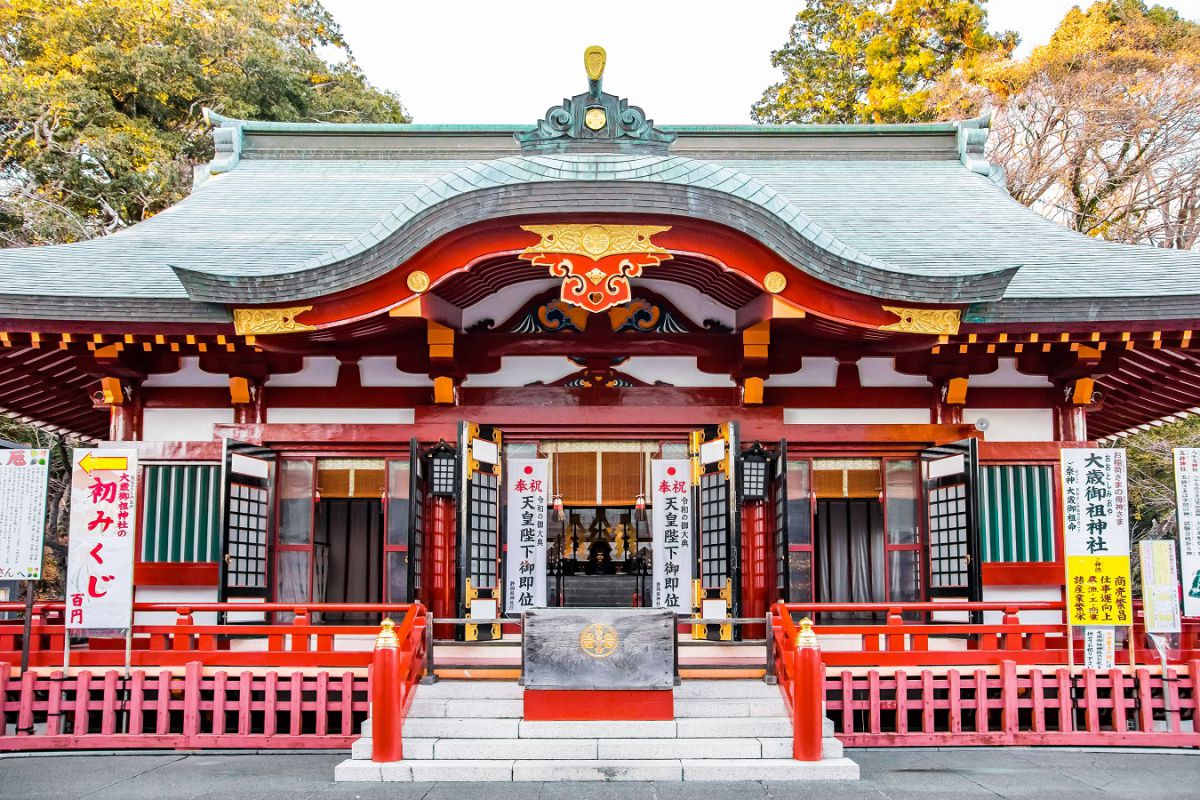 殖産興業の守り神・大歳御祖神社