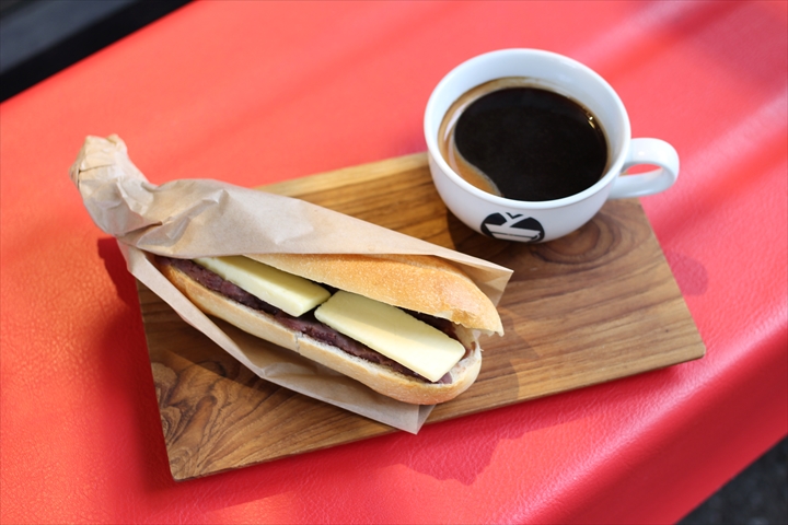 あんバタードッグ 500円