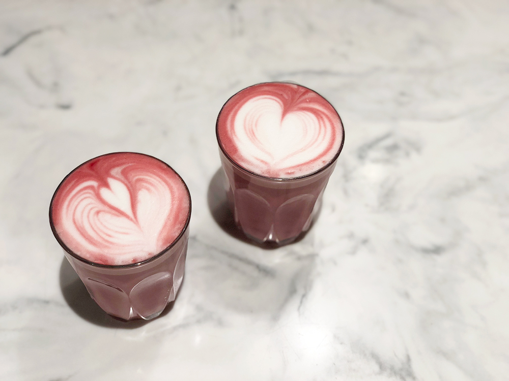 ビーツラテ 735円（税込）　