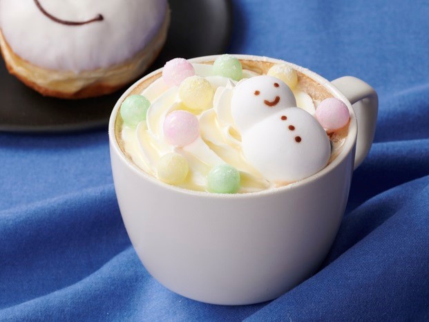 タリーズコーヒー北陸山陰限定スノーマンパレードラテ