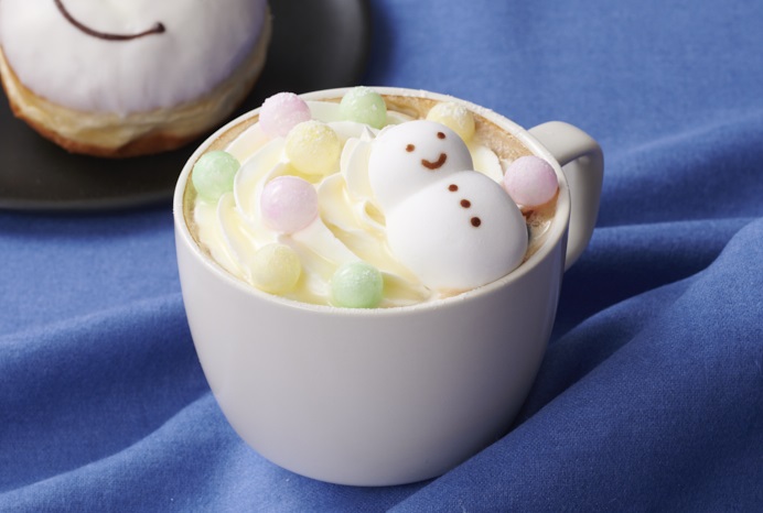 タリーズスノーマンパレードラテ（ホット/アイス）税抜570円（Tallサイズのみ）