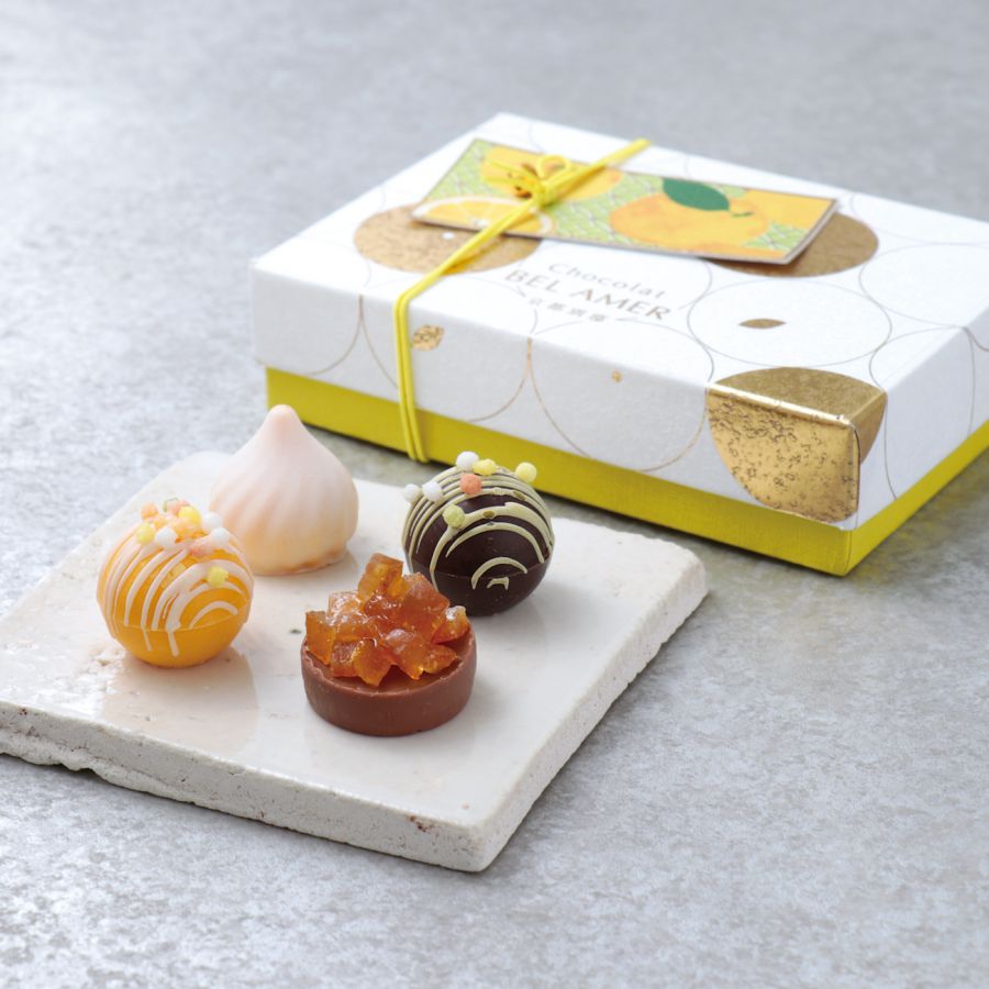 「柚子しょこら」6個入り1944 円