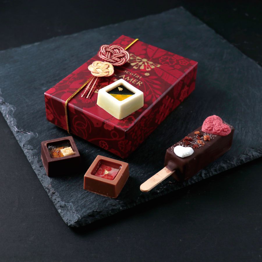 「スティックショコラアソート」S 1512 円、L  2808円