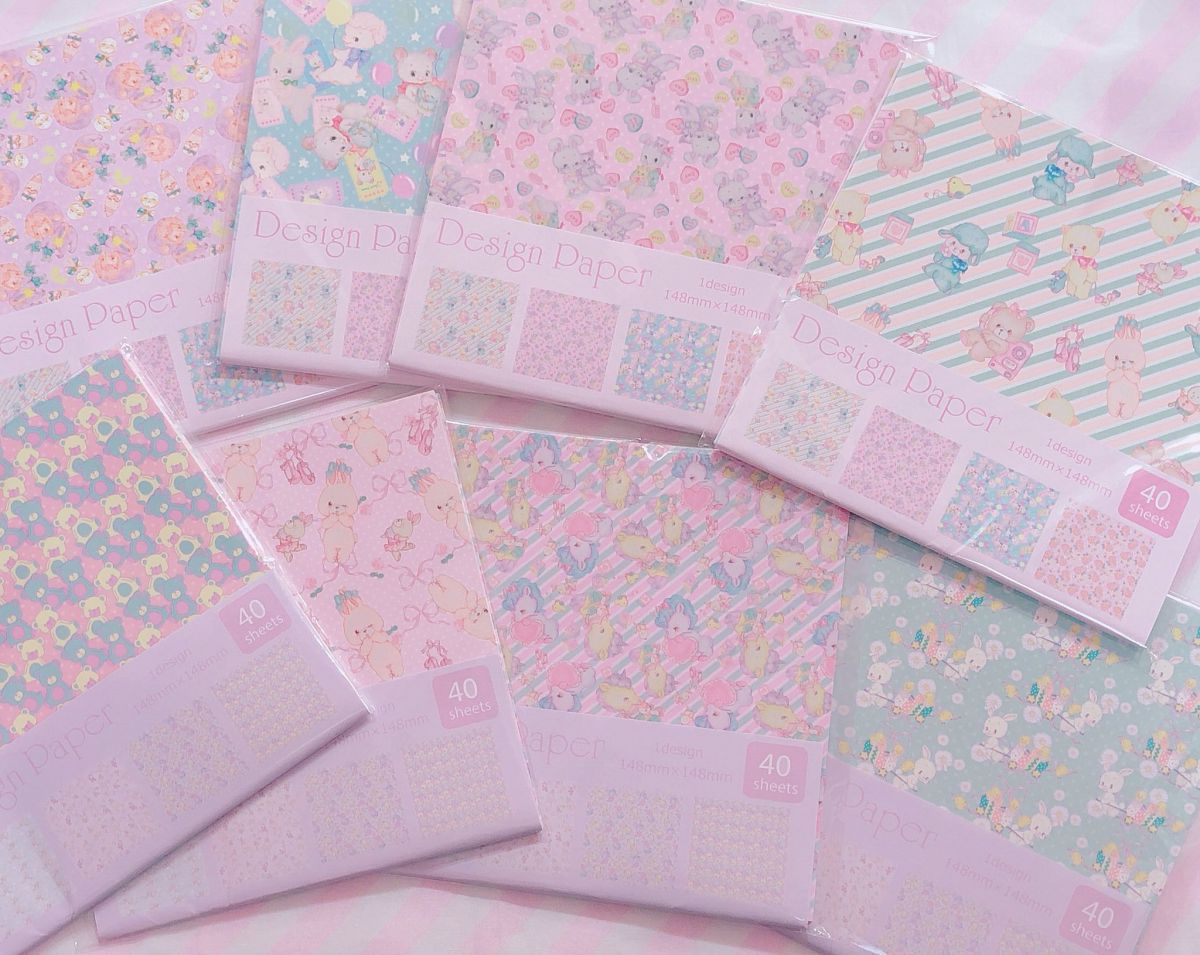 折り紙（各40枚入） 550円（税込）