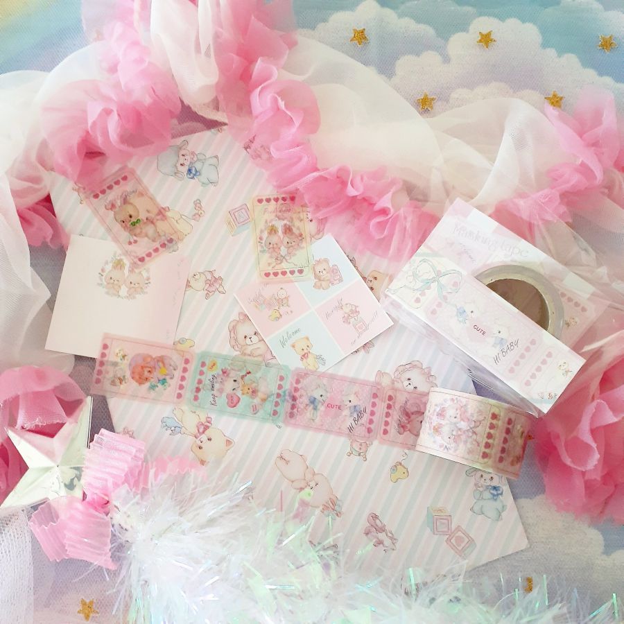 マスキングテープ25mm☆アニマルチケット 770円（税込）