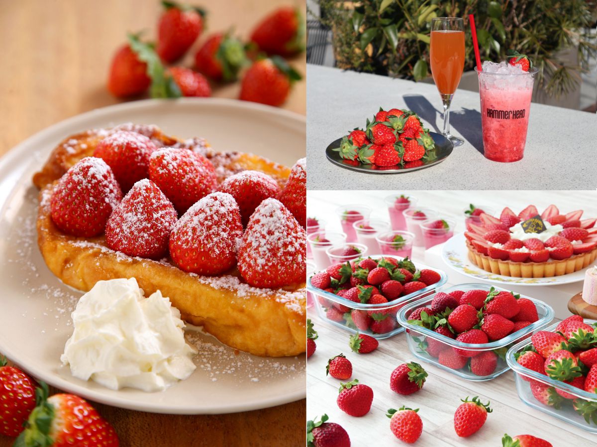 「横浜ハンマーヘッド」イチオシのいちごの限定メニューが登場！「ハンマーヘッド イチゴコレクション2020」