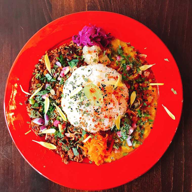 2種盛カレー 1380円