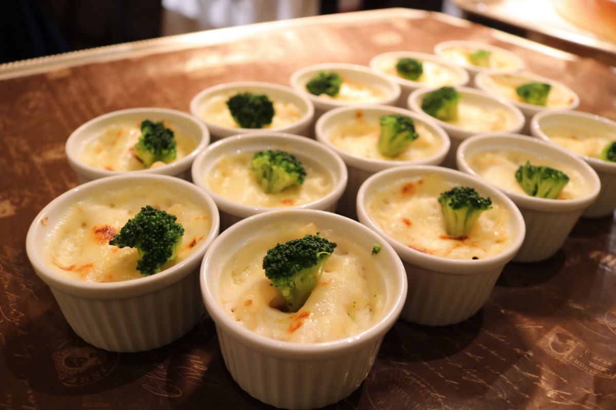 豆類のクリーム煮グラタン