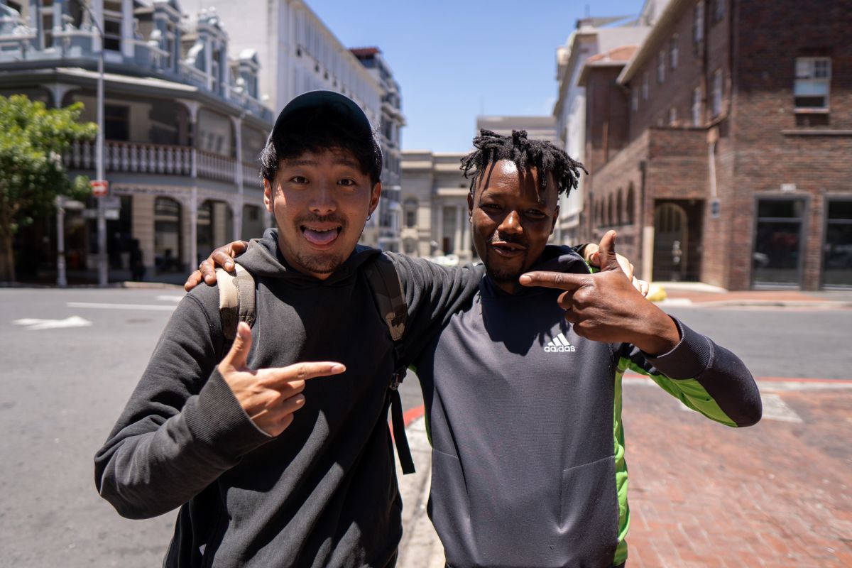 ケープタウンでの出会い／片岡力也