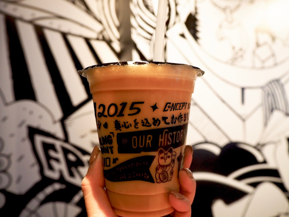 「台湾伝統のミルクティー」（462円）