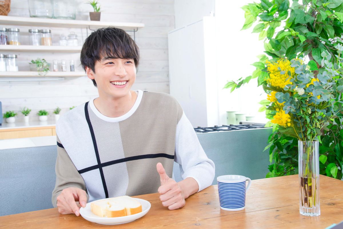 子供の頃から慣れ親しんだダブルソフトを当てられて、とってもうれしそうな小関さん