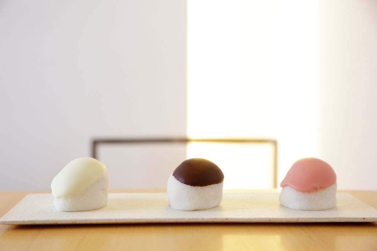 チョコいちご餅（3個セット） 1296円　※2020年は2/4～14に販売