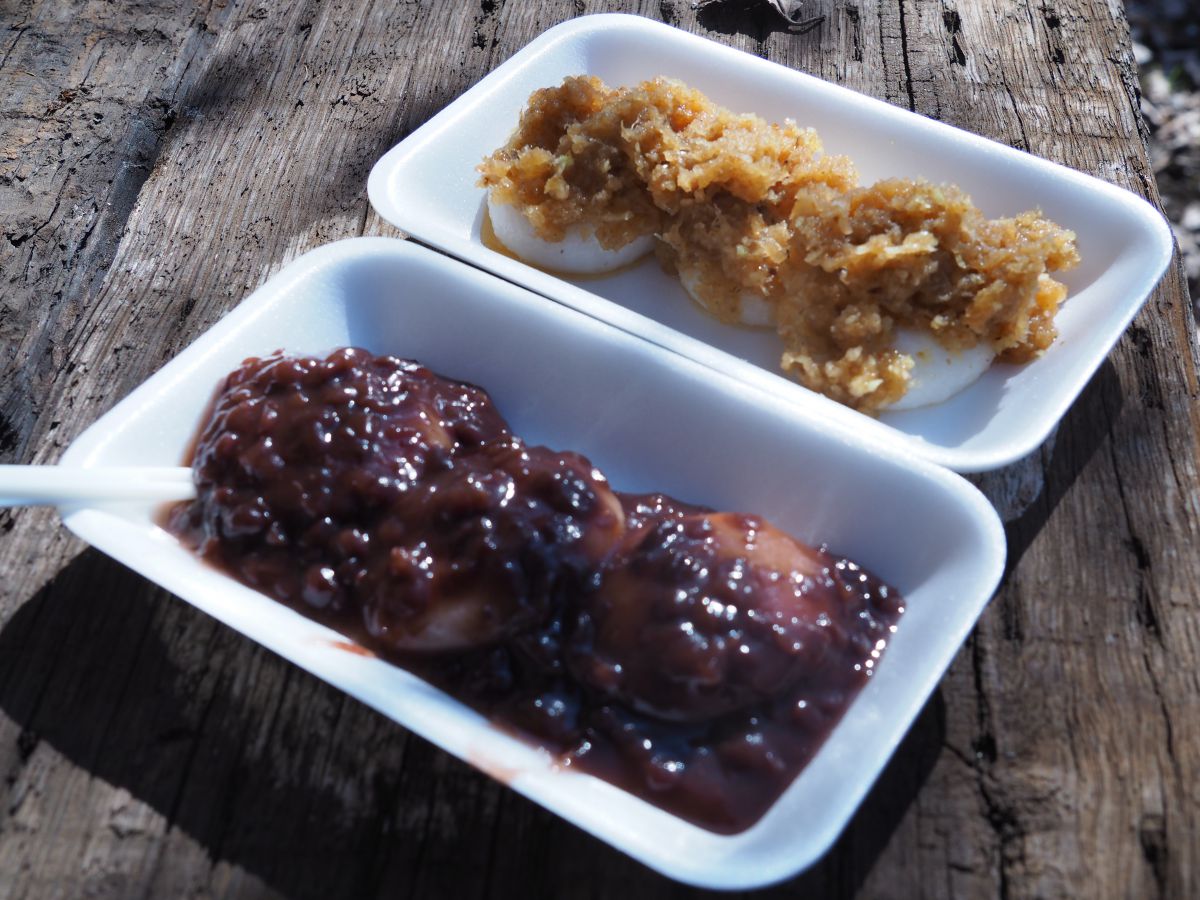 曽我梅林　杵つき餅