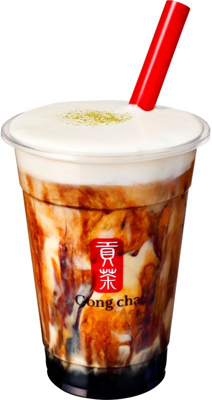 「黒糖ミルク ブラックティー＋ミルクフォーム」（590円 税別）