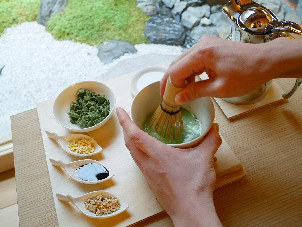 京都のニューオープンショコラトリーで、はんなり「茶筅ショコラドリンク」体験