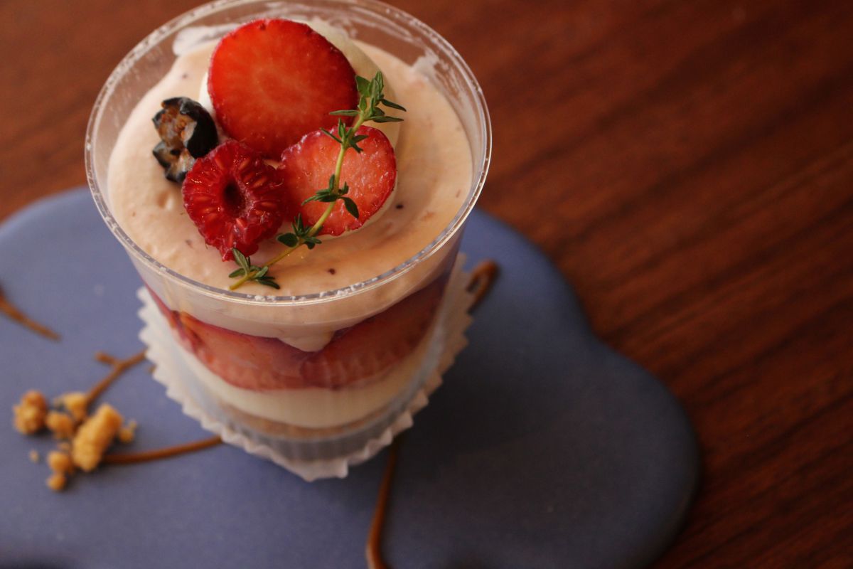 いちごレアチーズ　450円