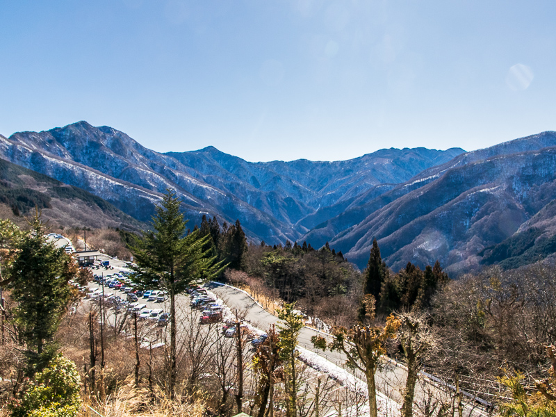 鳥居前から振り返ればすでに絶景が！