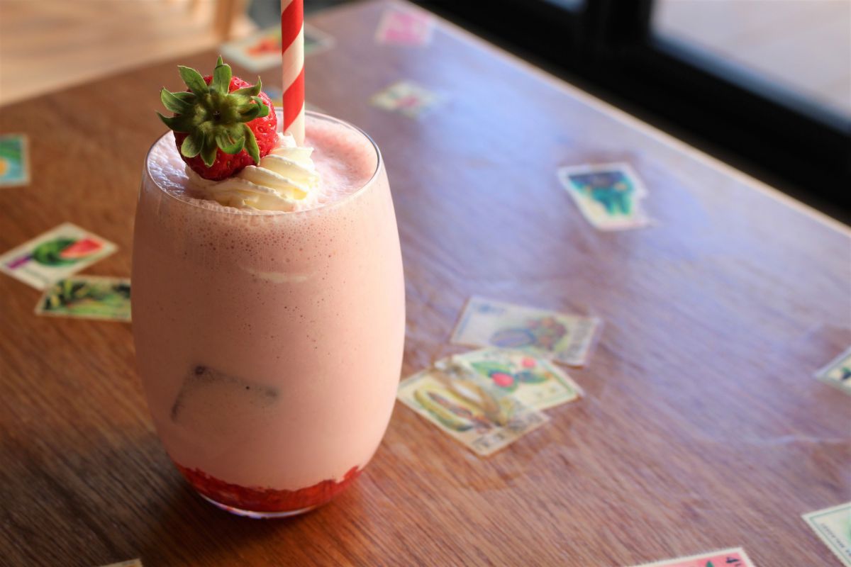 季節のフルーツドリンク（いちご）　750円