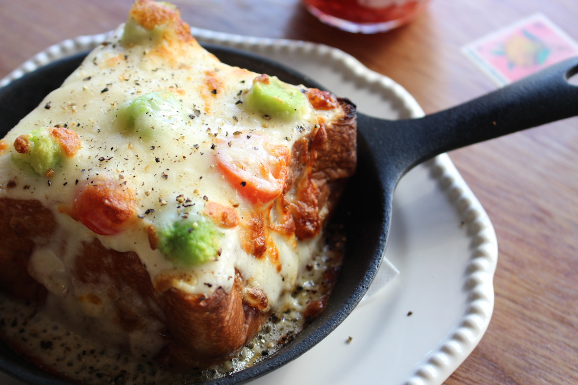 鉄板クロックムッシュ　850円