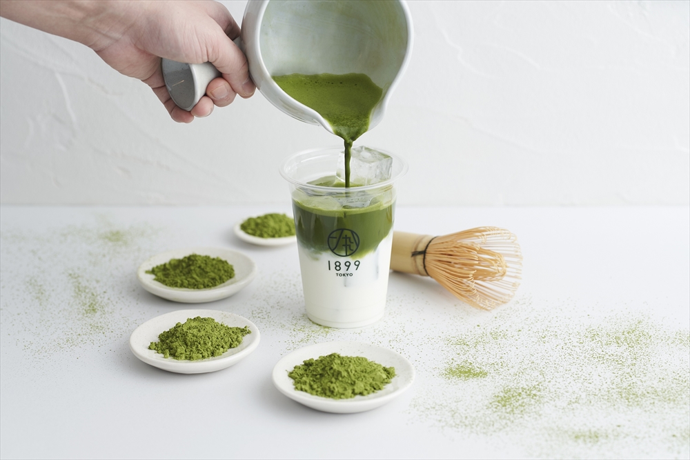 「濃茶ラテ（温/冷）」3～4gは600円、5gは650円、6gは700円