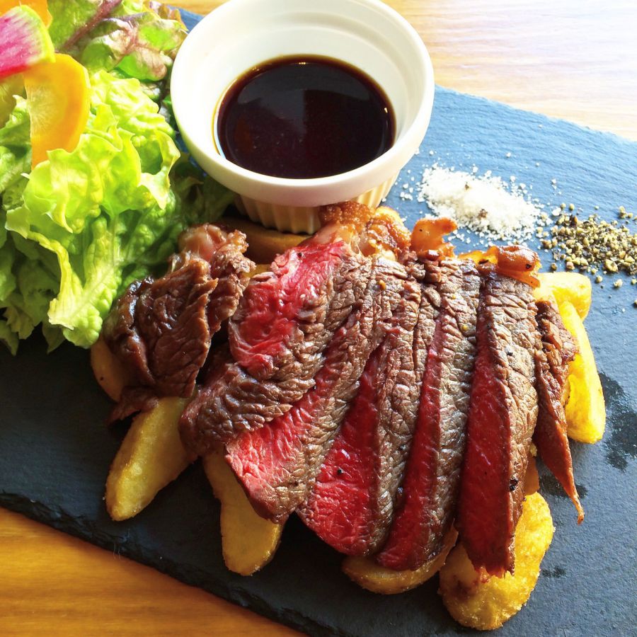 国産牛ランプステ―キ150ｇ～フランスのトリュフ塩で～