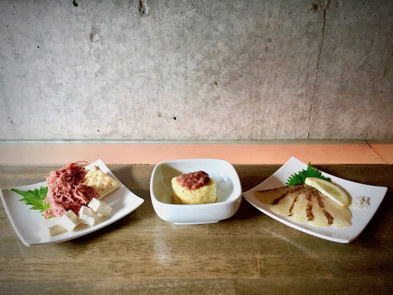 純米酒専門YATA 渋谷店おつまみ