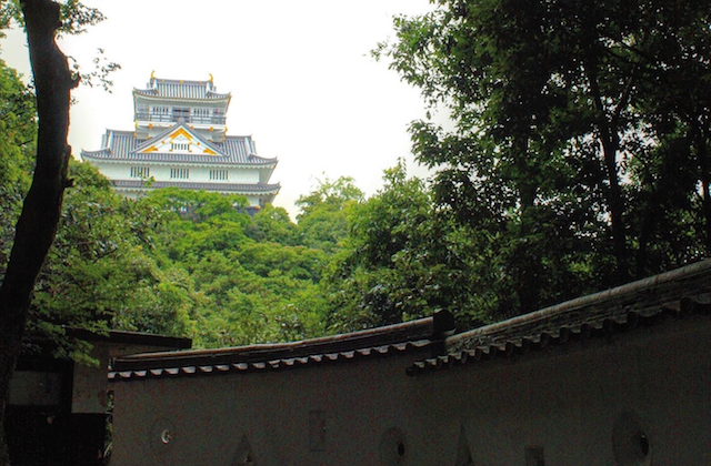 稲葉山城（現在の岐阜城）