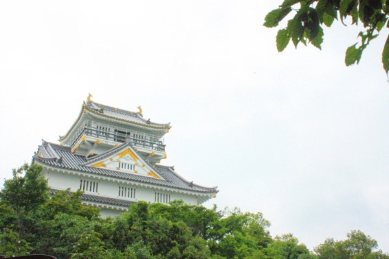 織田信長の居城「岐阜城」天守