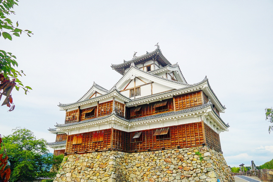 明智光秀の居城「福知山城」天守