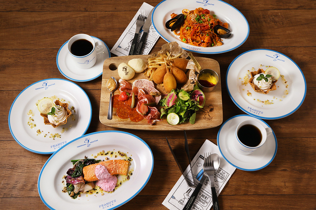 「PEANUTS DINER のシェアコース」1人2700円～